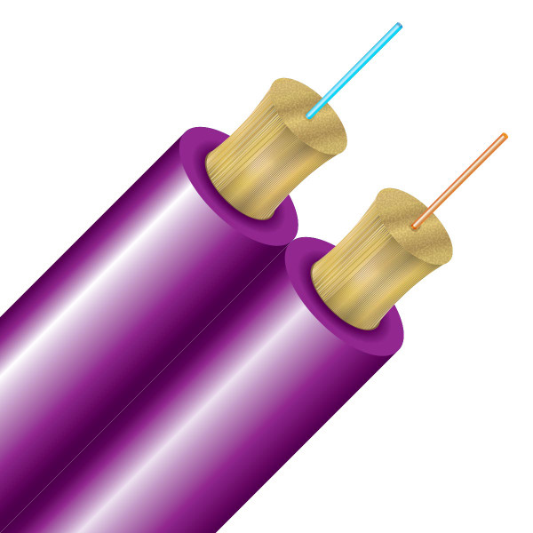 SSF™ Duplex OM4 Indoor Riser - Bulk per Ft.